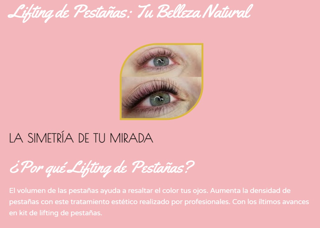 lifting-pestañas en Luanco