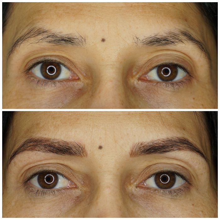 maquillaje cejas Aviles