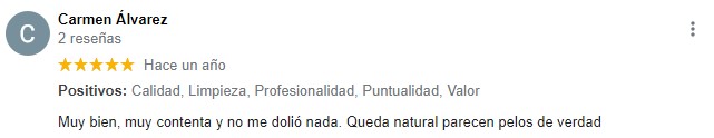 Opinion micropigmentacion de labios Aviles Carmen Alvarez